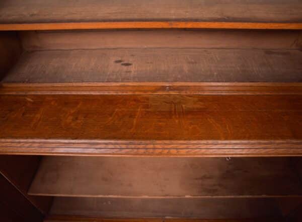 Victorian Oak Bookcase SAI2013 - Image 10