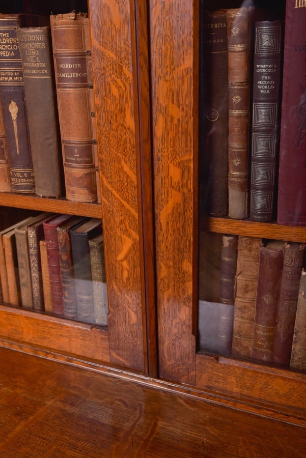 Victorian Oak Bookcase SAI2013 Antique Furniture 11