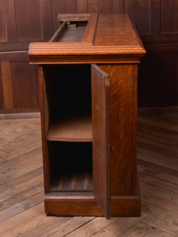 Victorian Oak Bookcase SAI2013 - Image 8