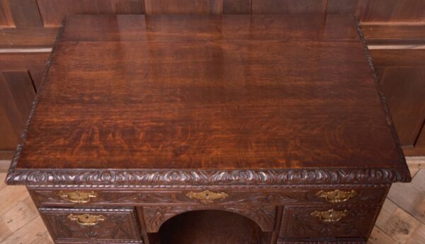 19th Century Carved Knee Hole Desk SAI1018 Antique Furniture 9