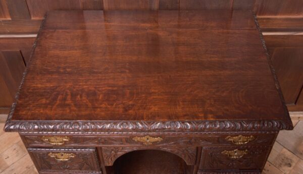 19th Century Carved Knee Hole Desk SAI1018 - Image 7