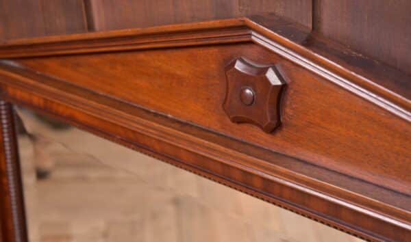Edwardian Mahogany Over Mantle Mirror SAI2037 - Image 5