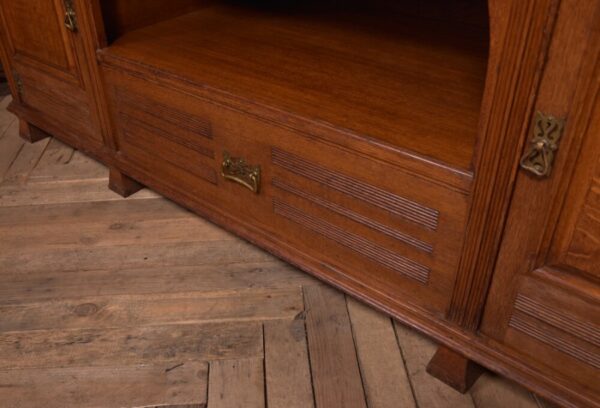 Edwardian Oak Mirror Back Sideboard SAI2041 - Image 9