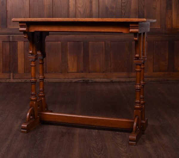 Late 19th Century Oak Gothic Side Table SAI1795 Antique Furniture 4