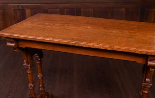 Late 19th Century Oak Gothic Side Table SAI1795 Antique Furniture 6