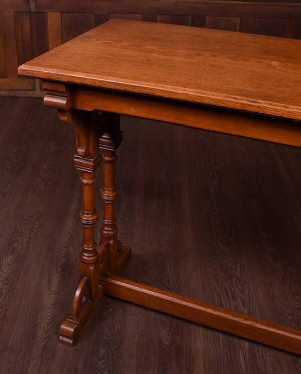 Late 19th Century Oak Gothic Side Table SAI1795 Antique Furniture 13
