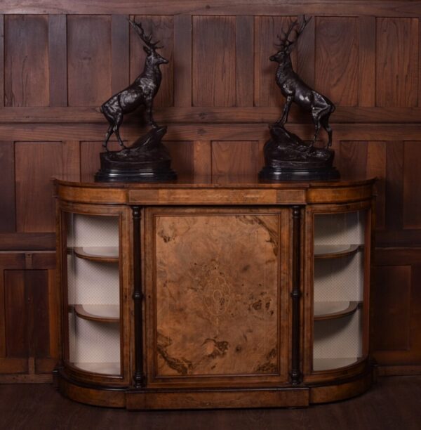 Victorian Inlaid Walnut Credenza SAI1250