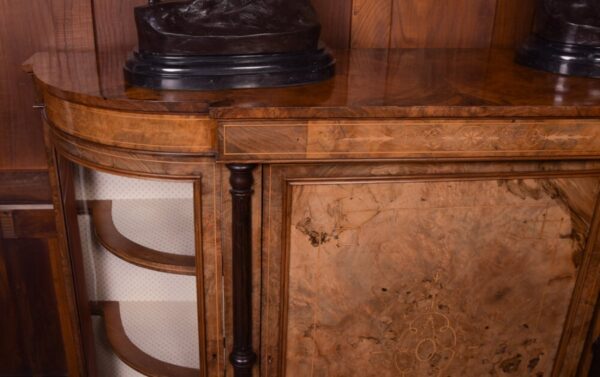 Victorian Inlaid Walnut Credenza SAI1250 - Image 4
