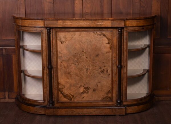 Victorian Inlaid Walnut Credenza SAI1250 Antique Furniture 7