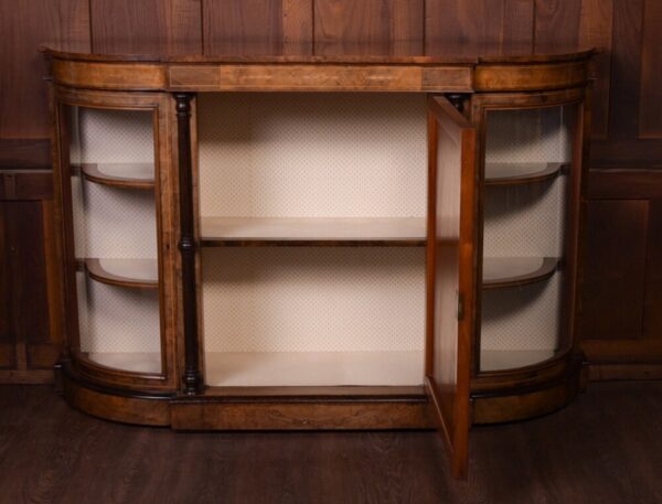 Victorian Inlaid Walnut Credenza SAI1250 - Image 7