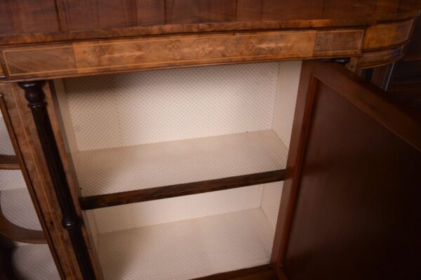 Victorian Inlaid Walnut Credenza SAI1250 - Image 13
