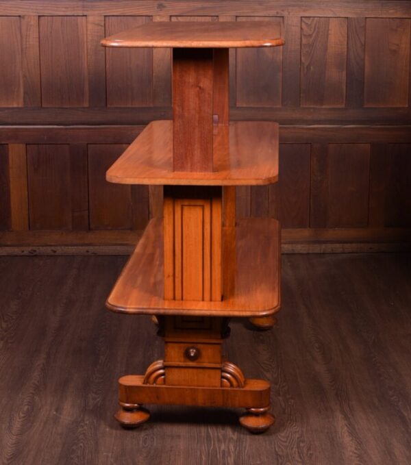 Victorian Mahogany 3 Tier Metamorphic Dumb Waiter SAI1807 - Image 11