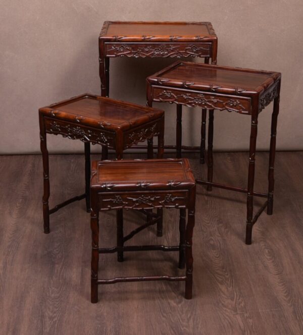 Nest Of 4 Chinese Tables SAI1653 - Image 2