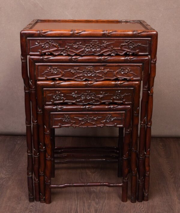 Nest Of 4 Chinese Tables SAI1653 Antique Furniture 11