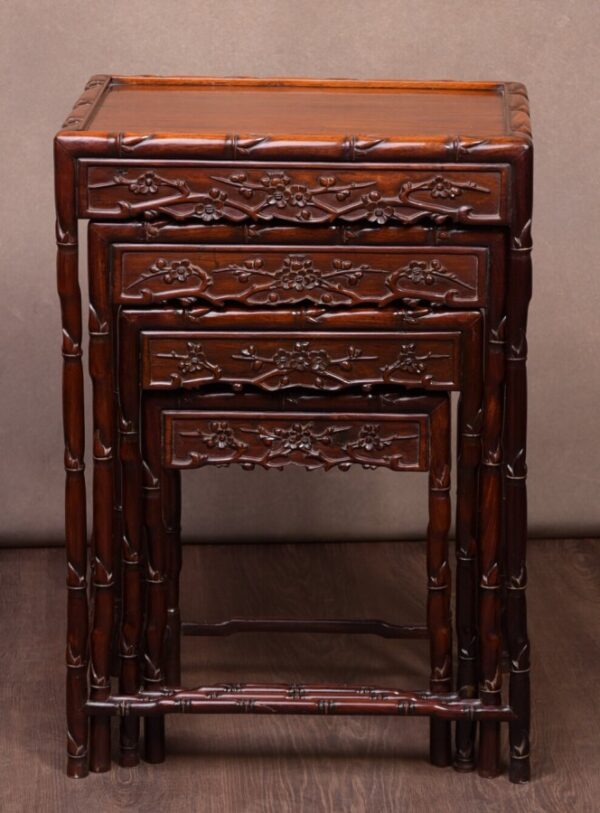 Nest Of 4 Chinese Tables SAI1653 Antique Furniture 21