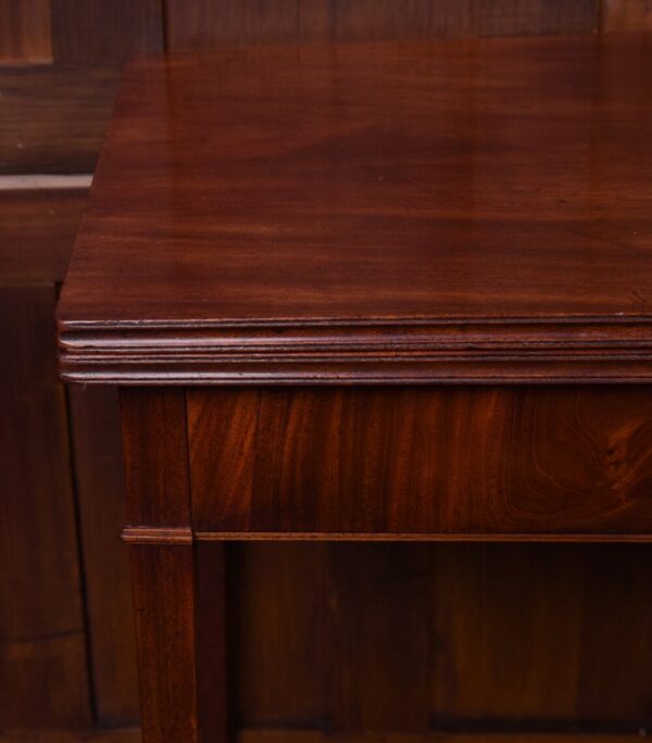 Georgian Mahogany Fold Over Tea Table SAI1850 - Image 5