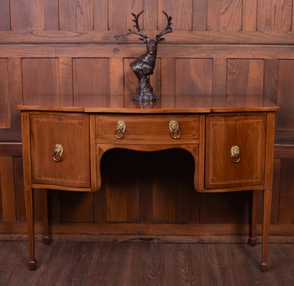 Neat Proportioned Edwardian Inlaid Mahogany Sideboard SAI1864 Antique Furniture 3