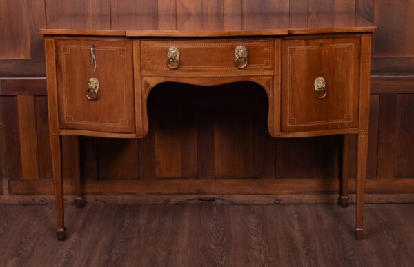 Neat Proportioned Edwardian Inlaid Mahogany Sideboard SAI1864 Antique Furniture 12