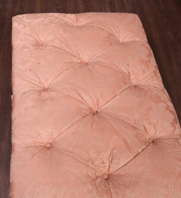 Fantastic Victorian Deep Buttoned Ottoman Stool SAI1862 - Image 9