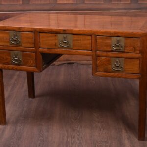Chinese Elm Wood Knee Hole Desk  SAI1870 Antique Furniture