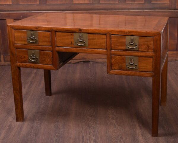 Chinese Elm Wood Knee Hole Desk  SAI1870 Antique Furniture 3