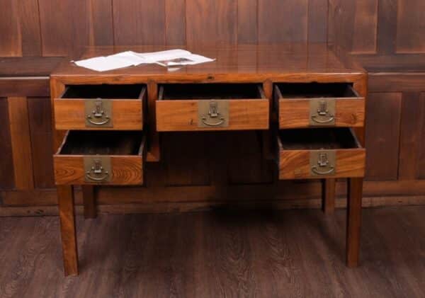 Chinese Elm Wood Knee Hole Desk  SAI1870 Antique Furniture 6