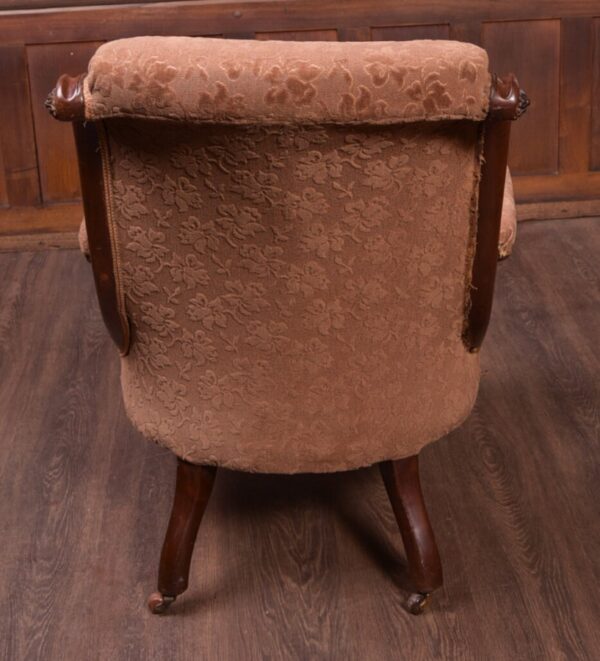 Fabulous Shape Victorian Mahogany Arm Chair SAI1 Antique Furniture 14