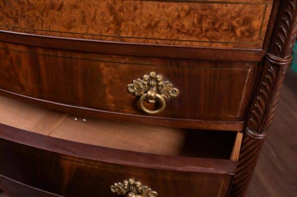 Outstanding Quality Early 19th Century Bow Front Barrel Chest SAI1869 Antique Furniture 4
