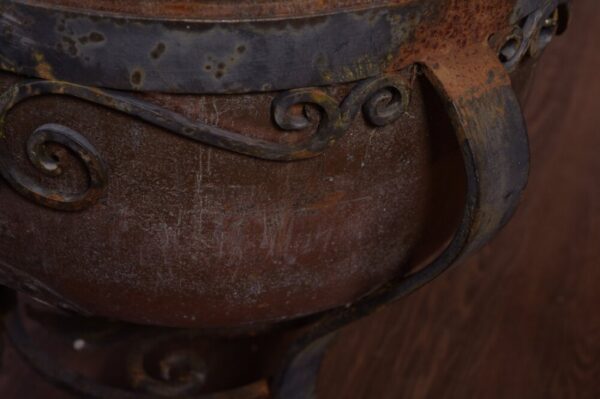 Fantastic 19th Century Large Scottish Copper And And Steel Planter SAI1860 Antique Furniture 11