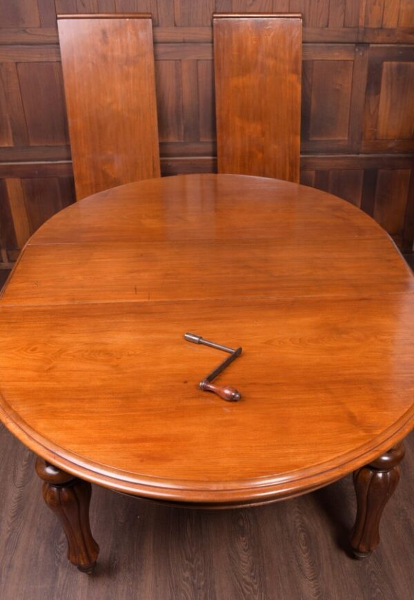 Stunning Victorian Mahogany Extending Dining Table SAI1879 - Image 6