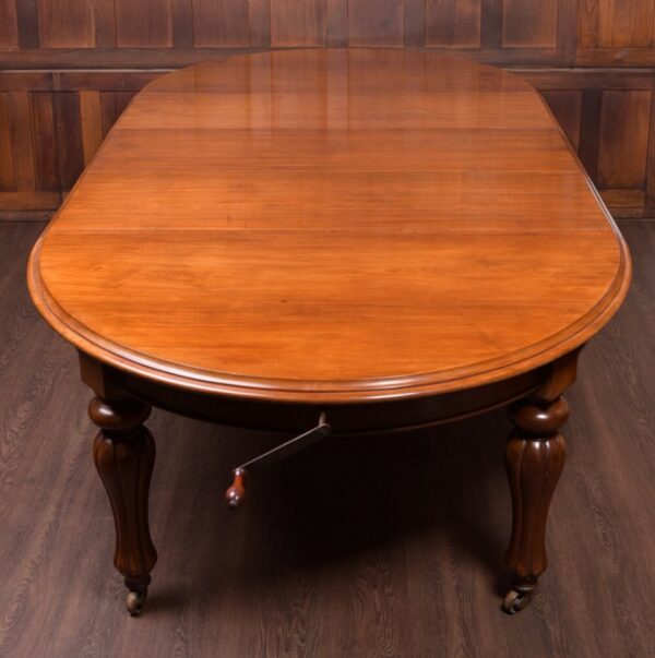 Stunning Victorian Mahogany Extending Dining Table SAI1879 Antique Furniture 11