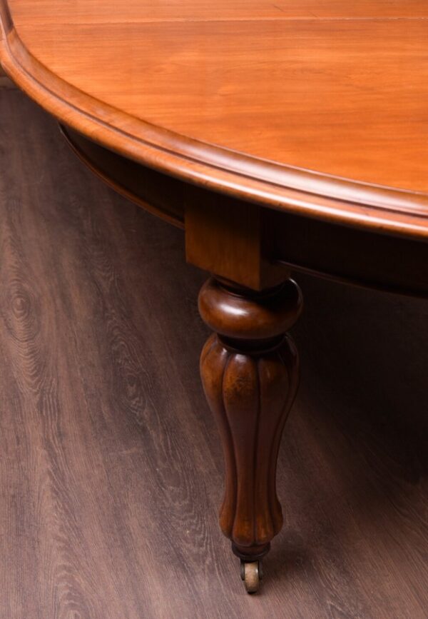 Stunning Victorian Mahogany Extending Dining Table SAI1879 - Image 10