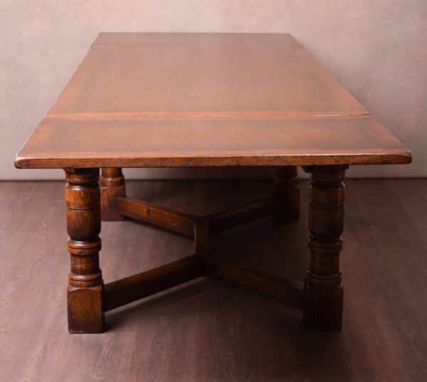 Oak Pull-out Refectory Table SAI1692 Antique Furniture 5