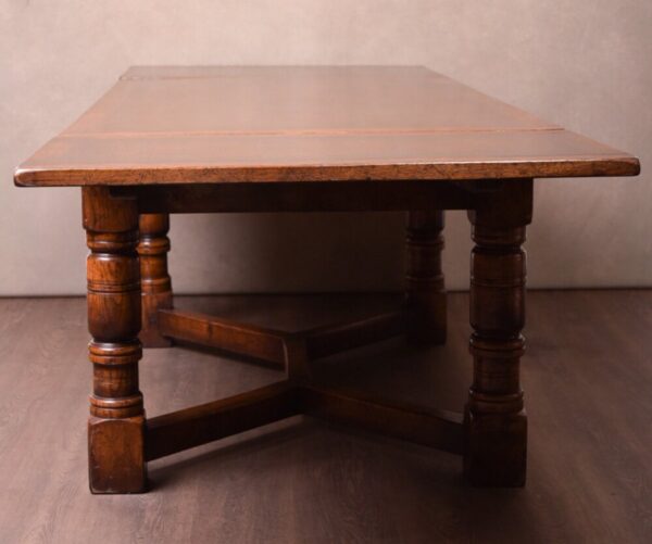 Oak Pull-out Refectory Table SAI1692 - Image 4