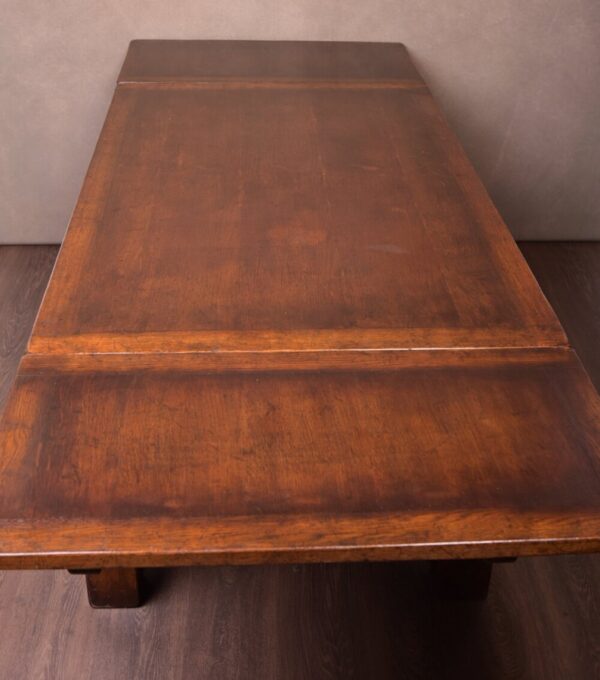 Oak Pull-out Refectory Table SAI1692 Antique Furniture 7