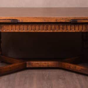 Oak Pull-out Refectory Table SAI1692 Antique Furniture