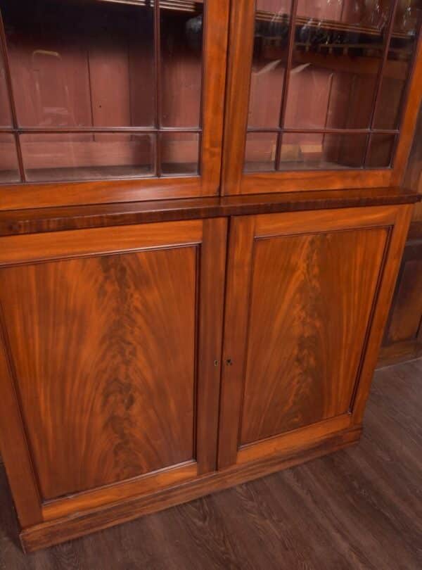 Stunning Mahogany Town House Cabinet Bookcase SAI1898 - Image 4