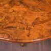 Fabulous Victorian Inlaid Burr Walnut Snap Top Loo Table SAI1905 - Image 6