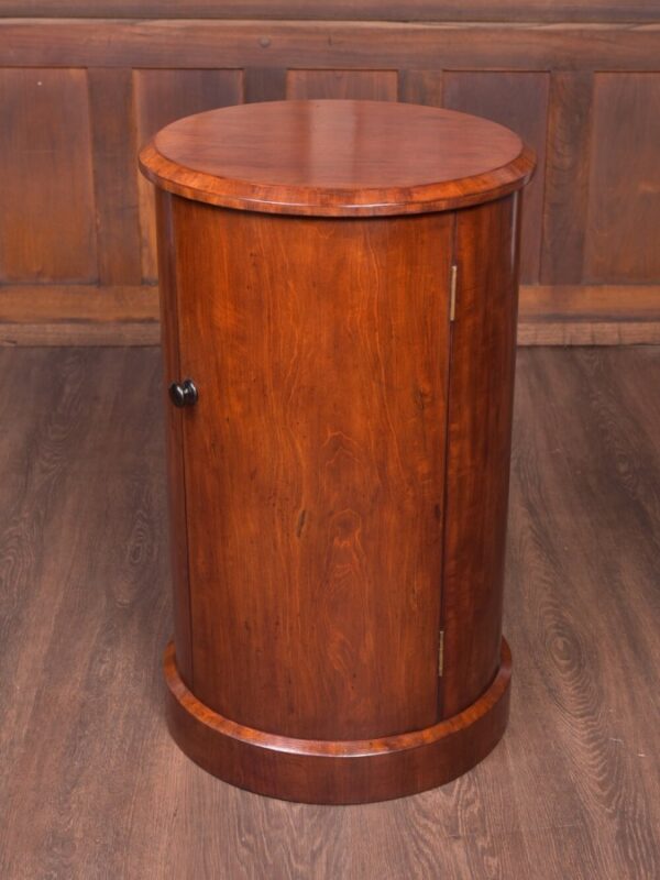 Handsome Victorian Mahogany Cylindrical CabinetSAI2 Antique Furniture 3