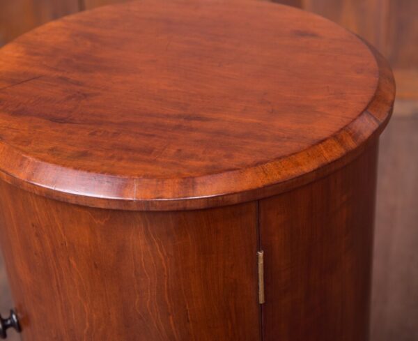 Handsome Victorian Mahogany Cylindrical CabinetSAI2 - Image 5