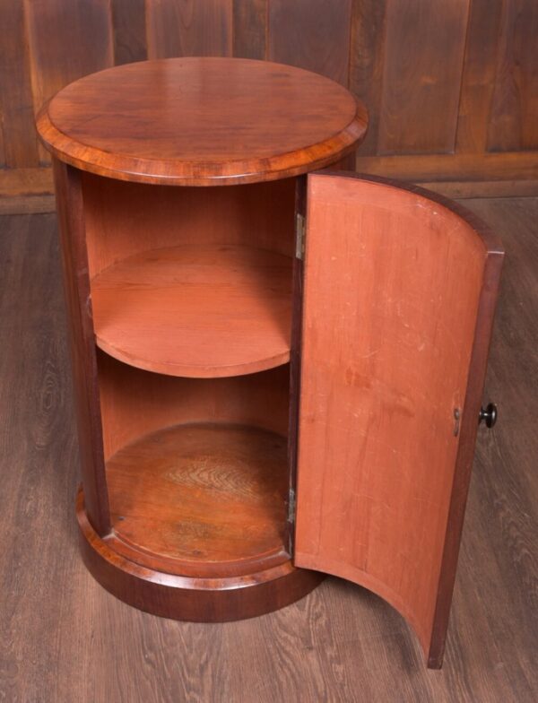 Handsome Victorian Mahogany Cylindrical CabinetSAI2 - Image 7
