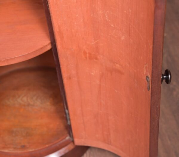 Handsome Victorian Mahogany Cylindrical CabinetSAI2 - Image 2