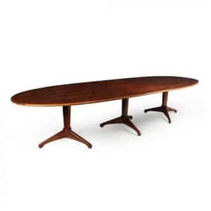 Mid Century Dining Table by Andrew J Milne 1954 Dining Antique Tables 3