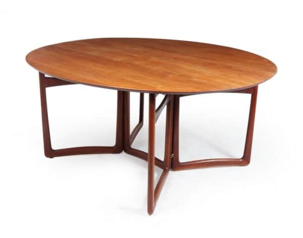 Mid Century Dining Table by Peter Hvidt and Orla Molgaard-Nielsen c1950 Antique Tables 3