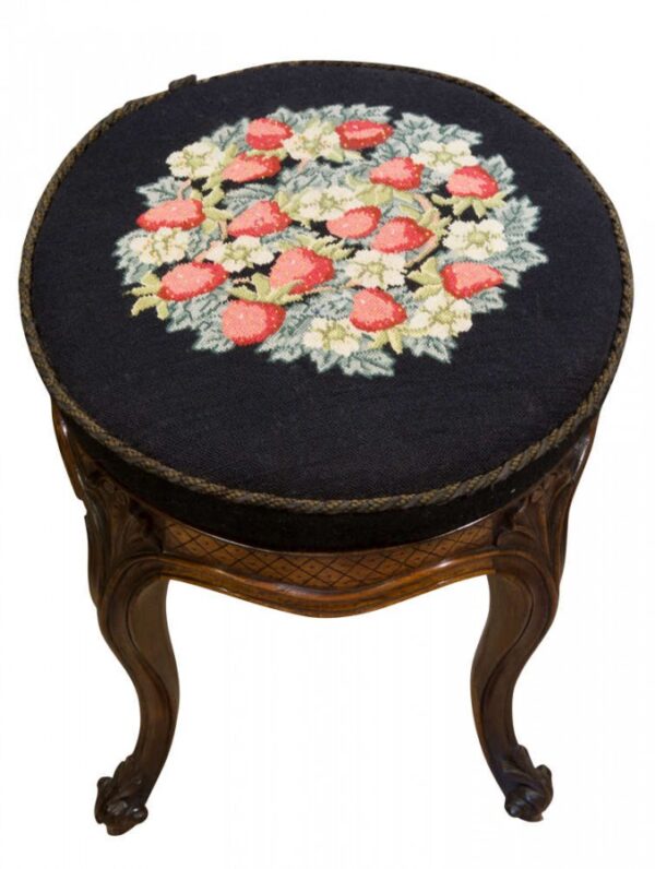 A Rosewood Piano Stool - Image 6