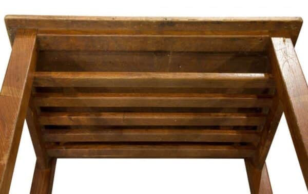 An oak school desk c1930 Antique Furniture 6