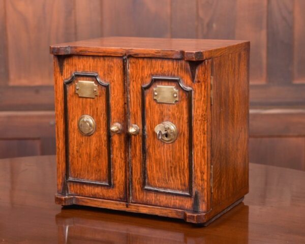 Miniature Safe Jewellery Box SAI2095 Antique Furniture 2