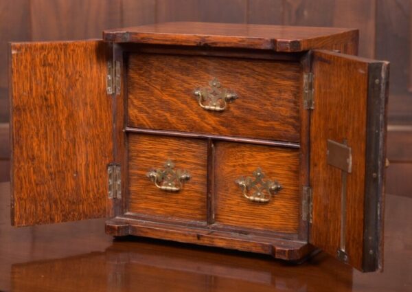 Miniature Safe Jewellery Box SAI2095 Antique Furniture 3