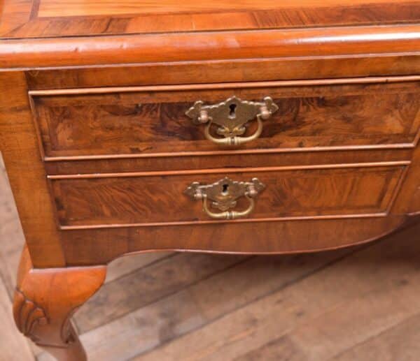 Wonderful Edwardian Figured Walnut Writing Desk SAI2050 Antique Furniture 12