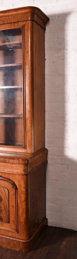 Stunning Victorian Mahogany 2 Door Bookcase SAI1162 Antique Furniture 6